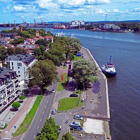 Sunset Apartments - Flotylla. Widok Na Port + Parking. Swinoujscie Exterior photo