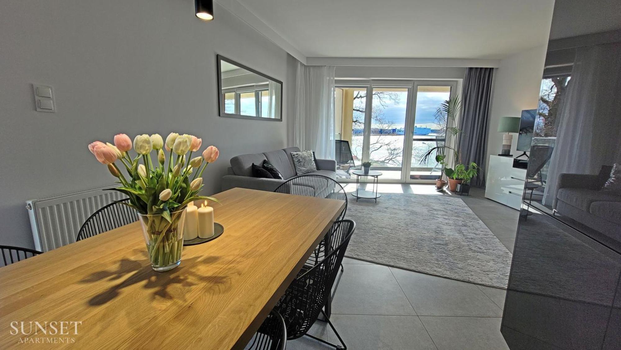 Sunset Apartments - Flotylla. Widok Na Port + Parking. Swinoujscie Exterior photo